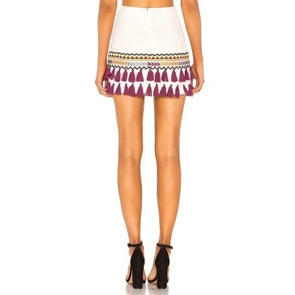 Tularosa Millie Skirt in Ivory - Picture 3 of 15